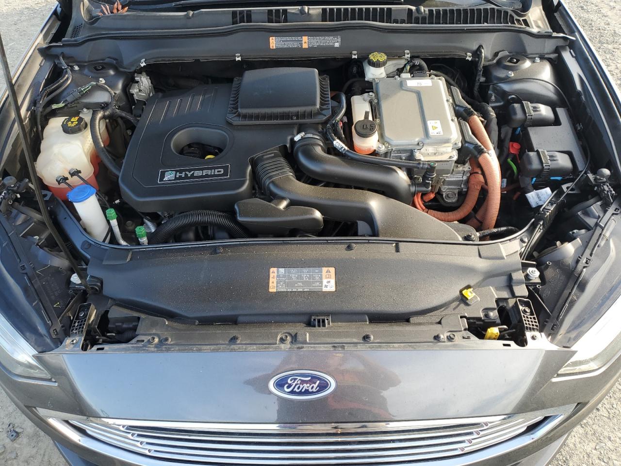 2017 Ford Fusion S Hybrid VIN: 3FA6P0UU3HR160183 Lot: 89558935