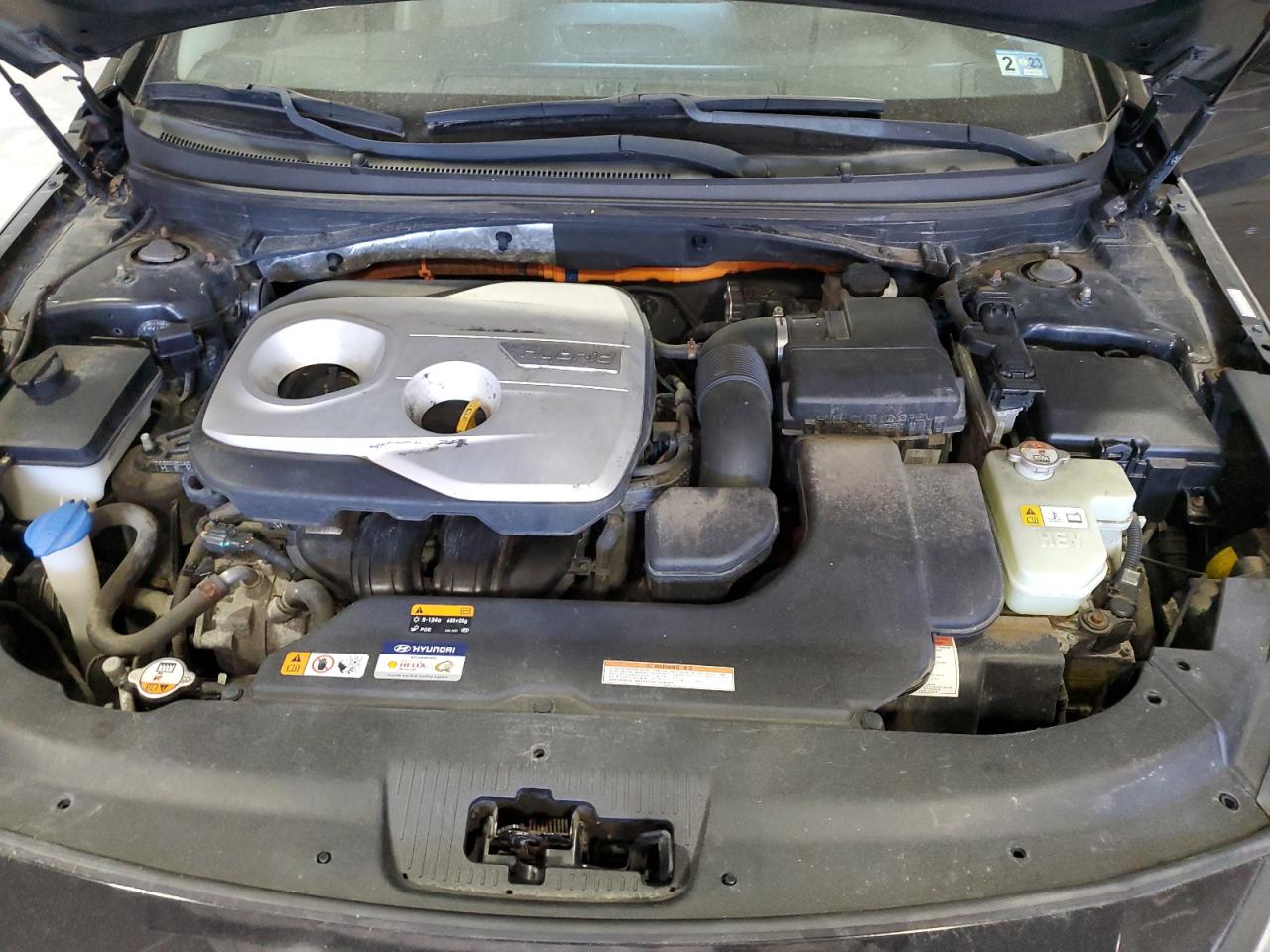 2017 Hyundai Sonata Hybrid VIN: KMHE34L11HA051887 Lot: 82402315