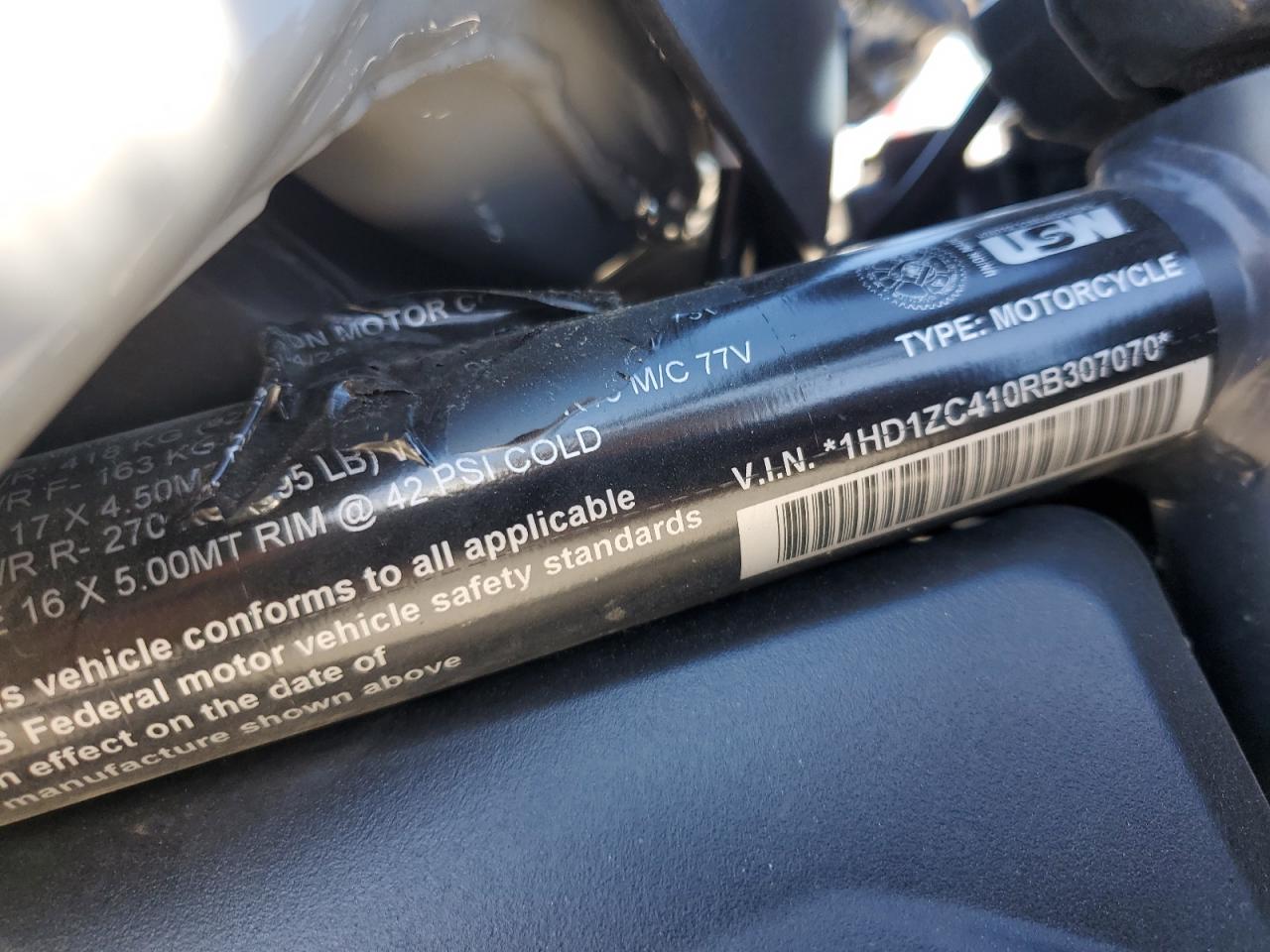 2024 Harley-Davidson Rh1250 S VIN: 1HD1ZC410RB307070 Lot: 81979445