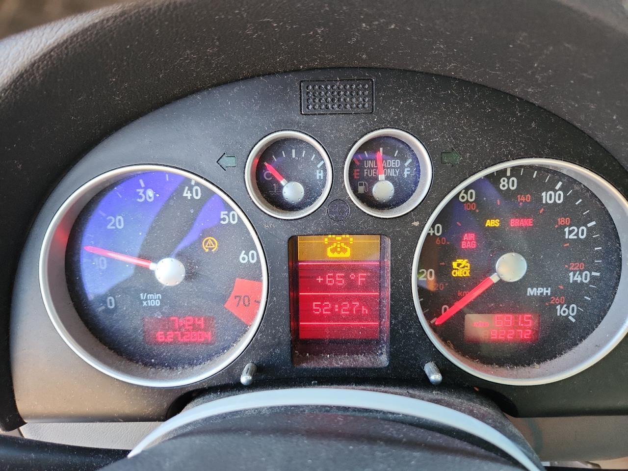 2002 Audi Tt Quattro VIN: TRUWT28N321038029 Lot: 85691995