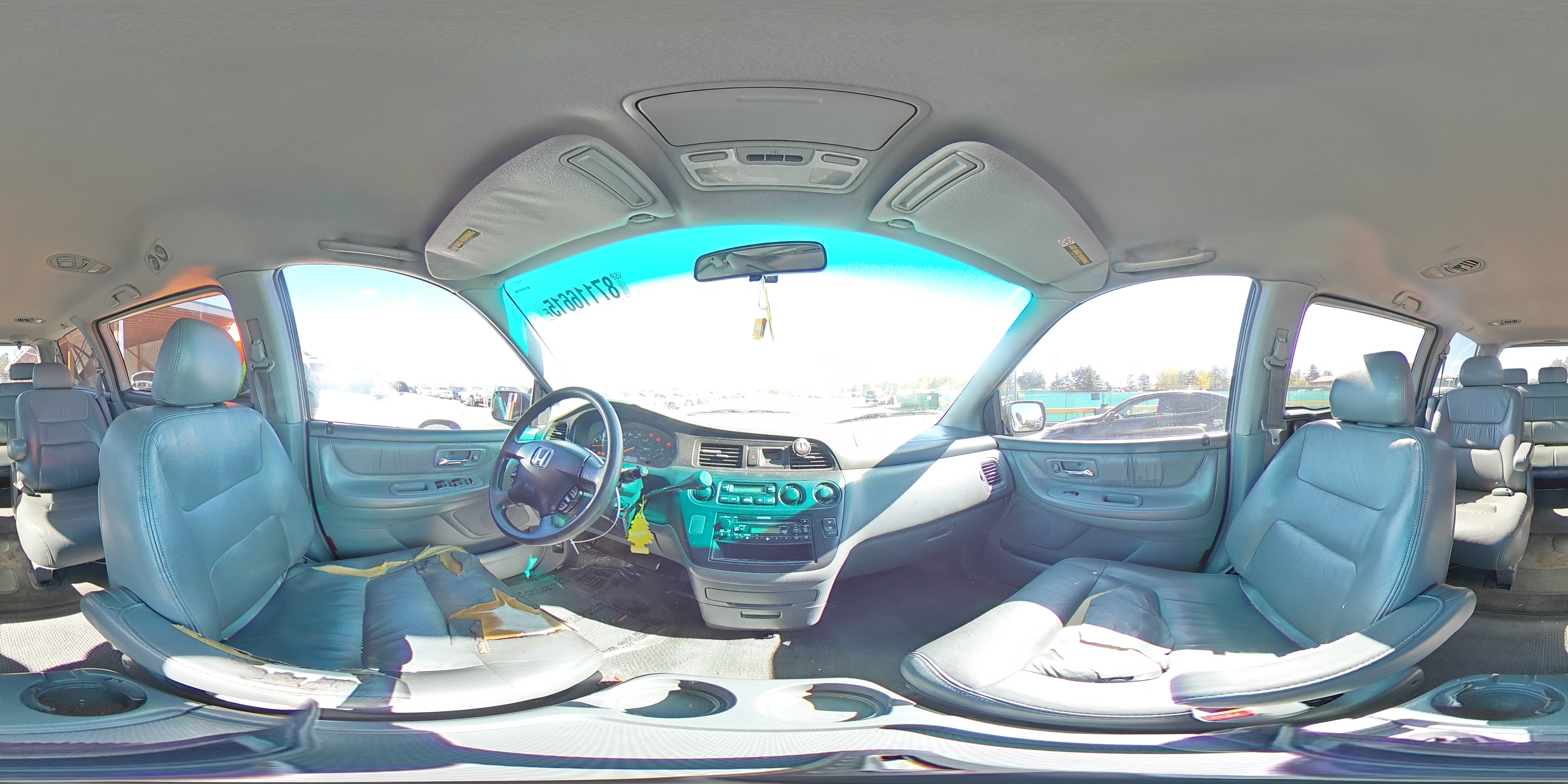 2002 Honda Odyssey Exl VIN: 5FNRL18972B006051 Lot: 87116615