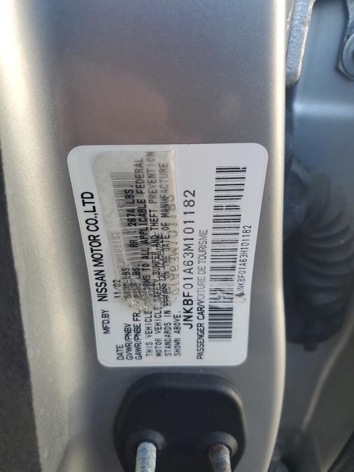 2003 Infiniti Q45 VIN: JNKBF01A63M101182 Lot: 90328585