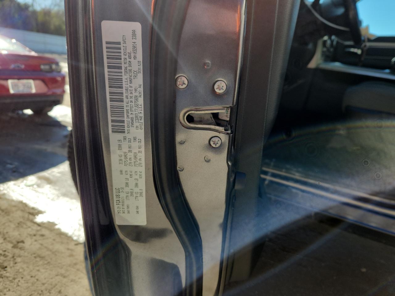 2018 Ram 1500 Slt VIN: 1C6RR7LT7JS275020 Lot: 89857635