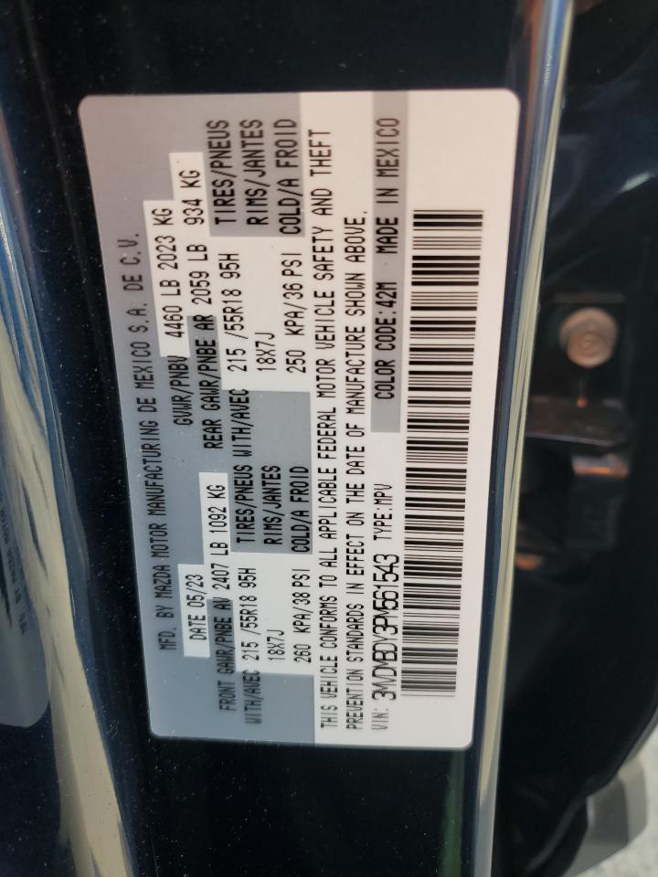 2023 Mazda Cx-30 Premium VIN: 3MVDMBDY3PM561543 Lot: 84703385