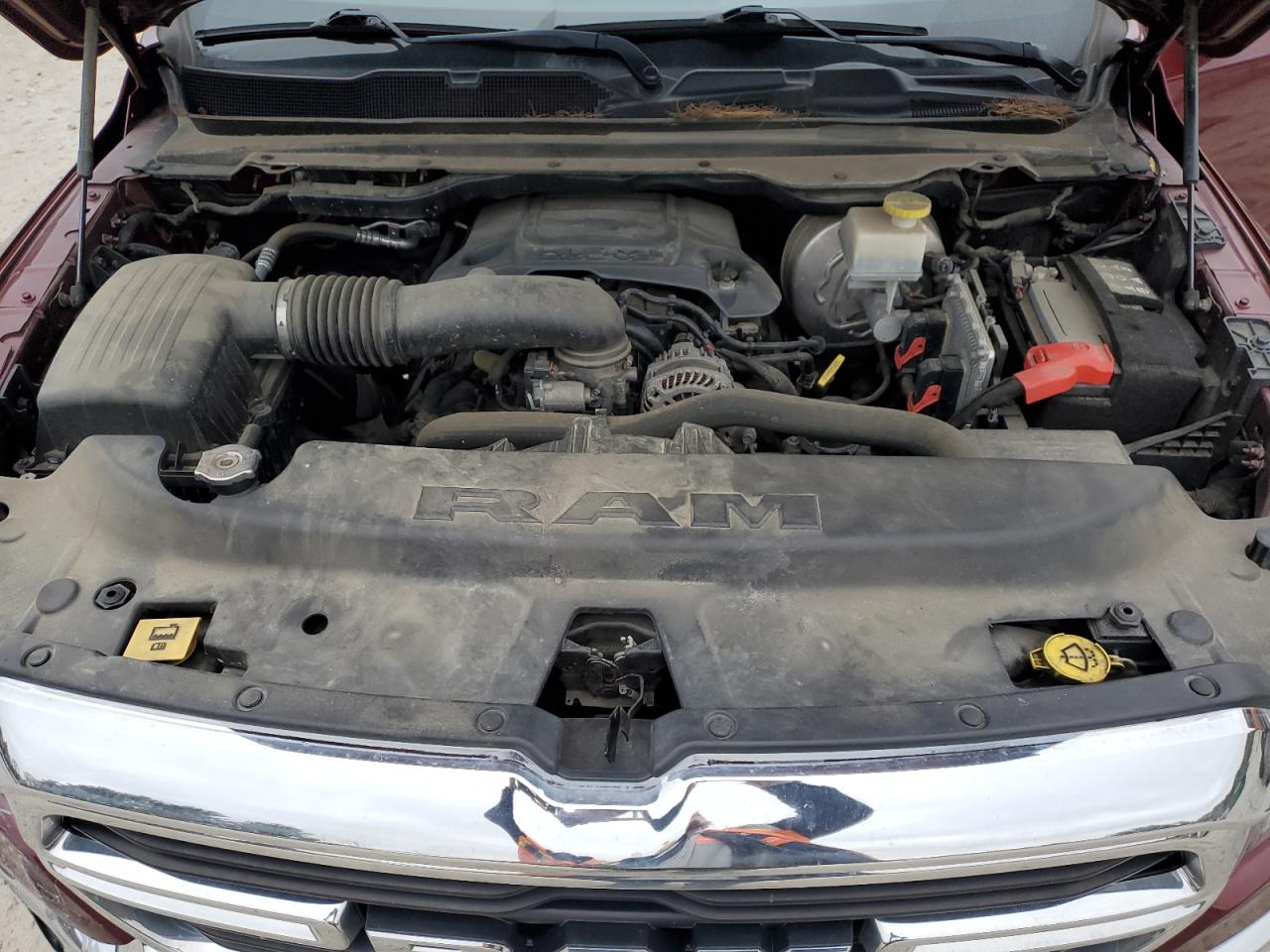 2021 Ram 1500 Big Horn/Lone Star VIN: 1C6SRFFT3MN549629 Lot: 90330125