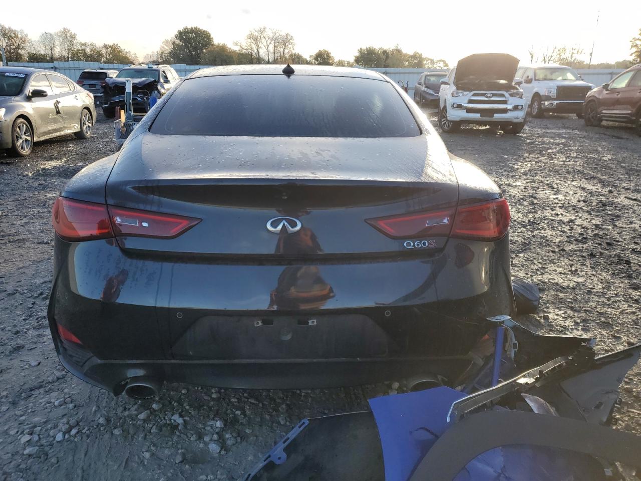 2019 Infiniti Q60 Red Sport 400 VIN: JN1FV7EK8KM360081 Lot: 86636855