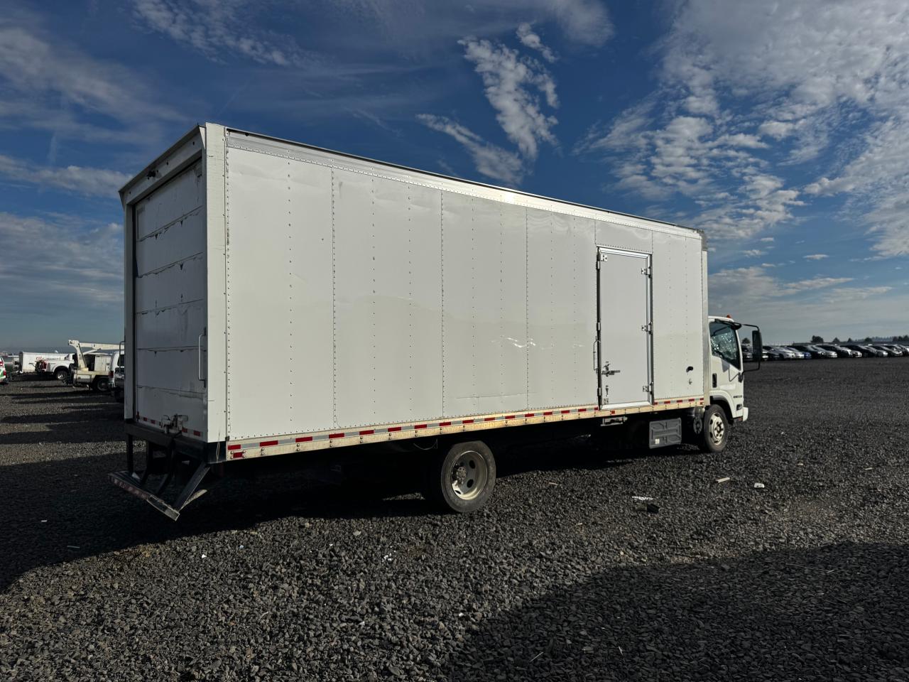 2021 Isuzu Nrr white null diesel JALE5W169M7302380 photo #4