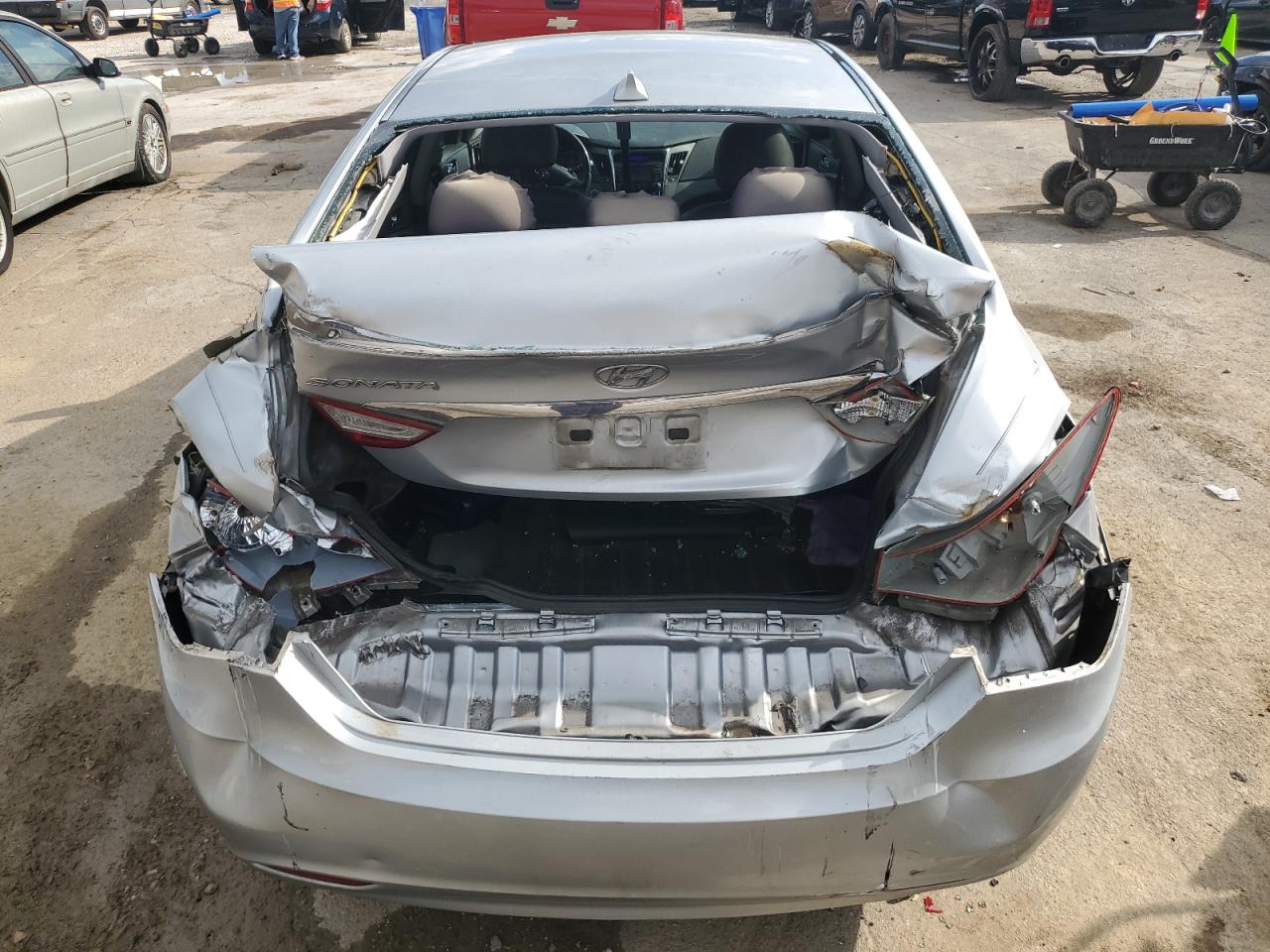 2013 Hyundai Sonata Se VIN: 5NPEC4AC3DH628723 Lot: 85188175