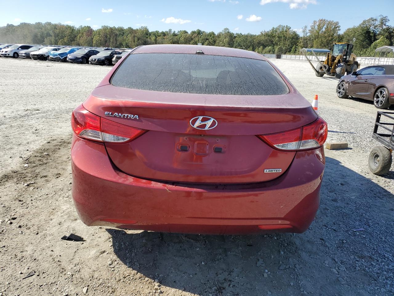 2013 Hyundai Elantra Gls VIN: 5NPDH4AE2DH242387 Lot: 84957205