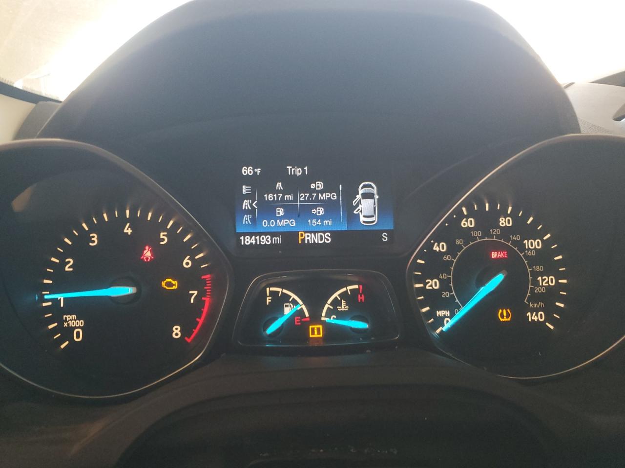 2017 Ford Escape S VIN: 1FMCU0F70HUA24000 Lot: 84890545