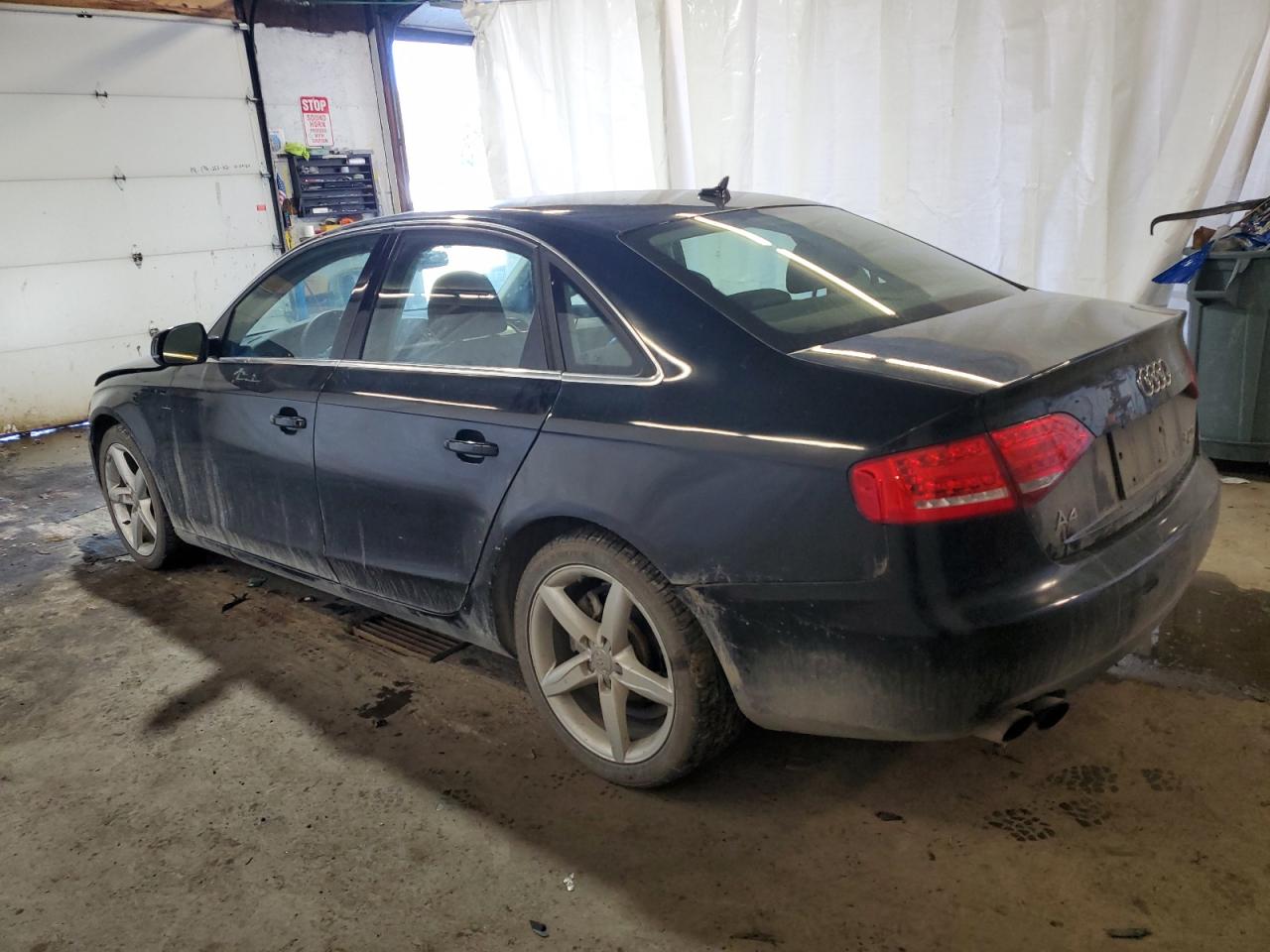 2012 Audi A4 Premium black null gas WAUBFAFLXCA119216 photo #3