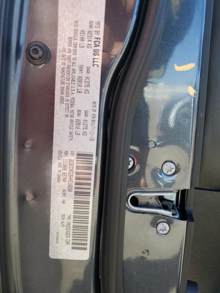 2017 Chrysler 300C VIN: 2C3CCAEG5HH516690 Lot: 82560485