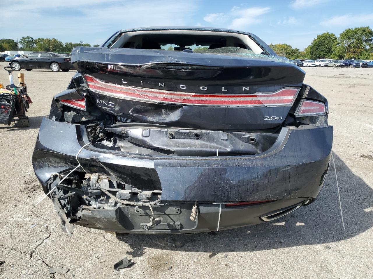 2014 Lincoln Mkz Hybrid VIN: 3LN6L2LU9ER802433 Lot: 84711495