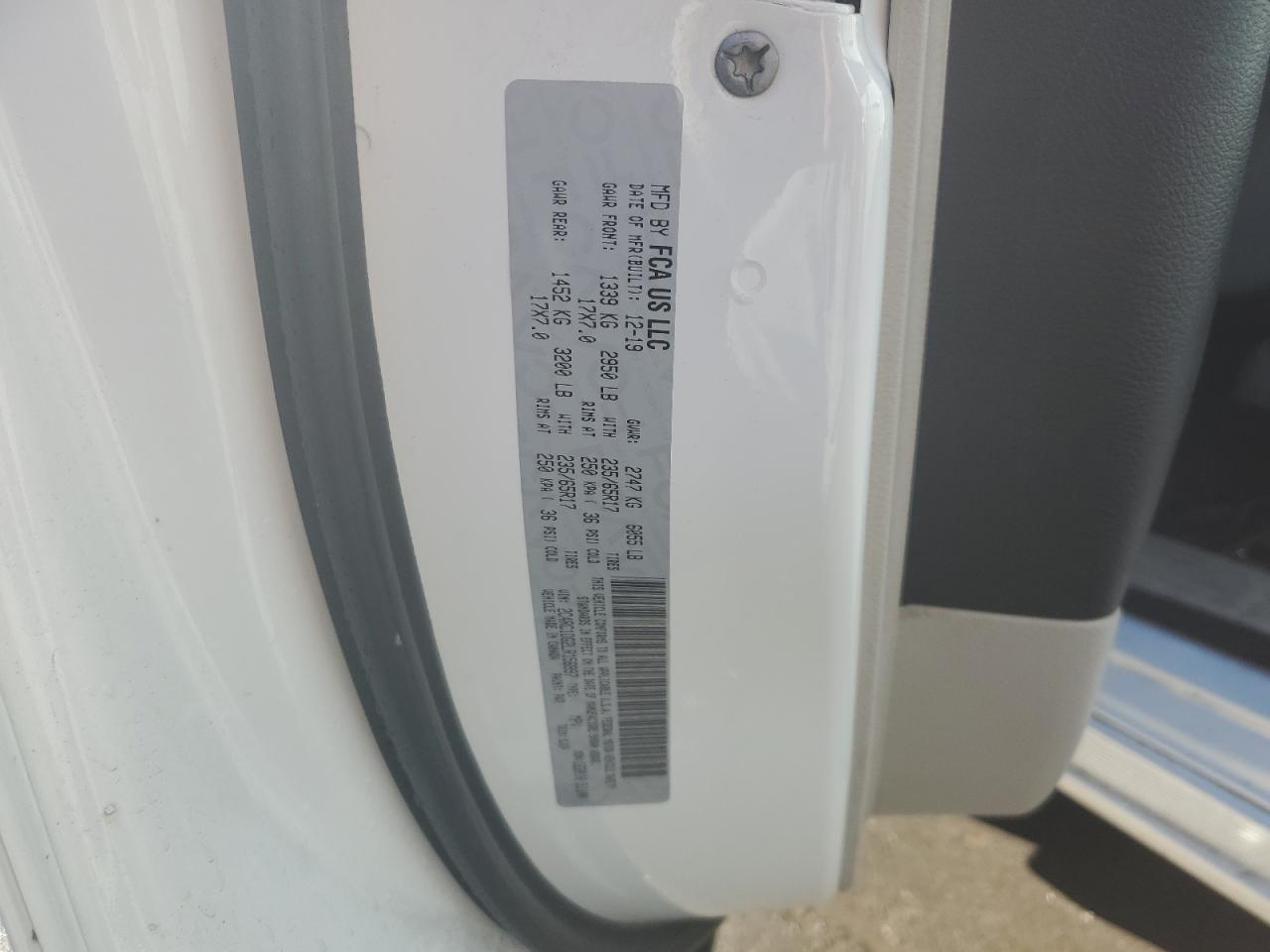 2020 Chrysler Voyager Lxi VIN: 2C4RC1DG2LR156997 Lot: 89658165