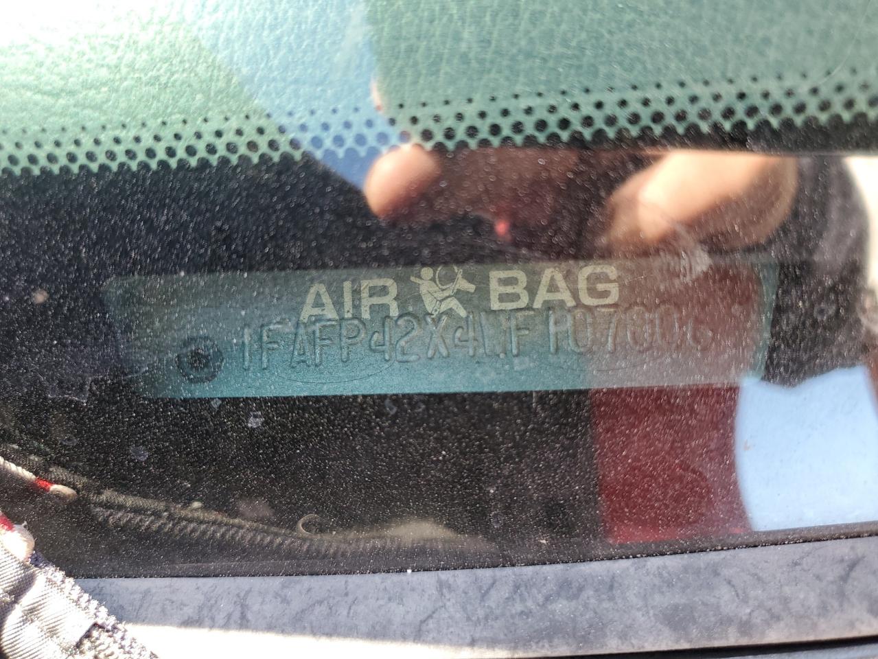 1998 Ford Mustang Gt VIN: 1FAFP42X4WF107006 Lot: 89461255