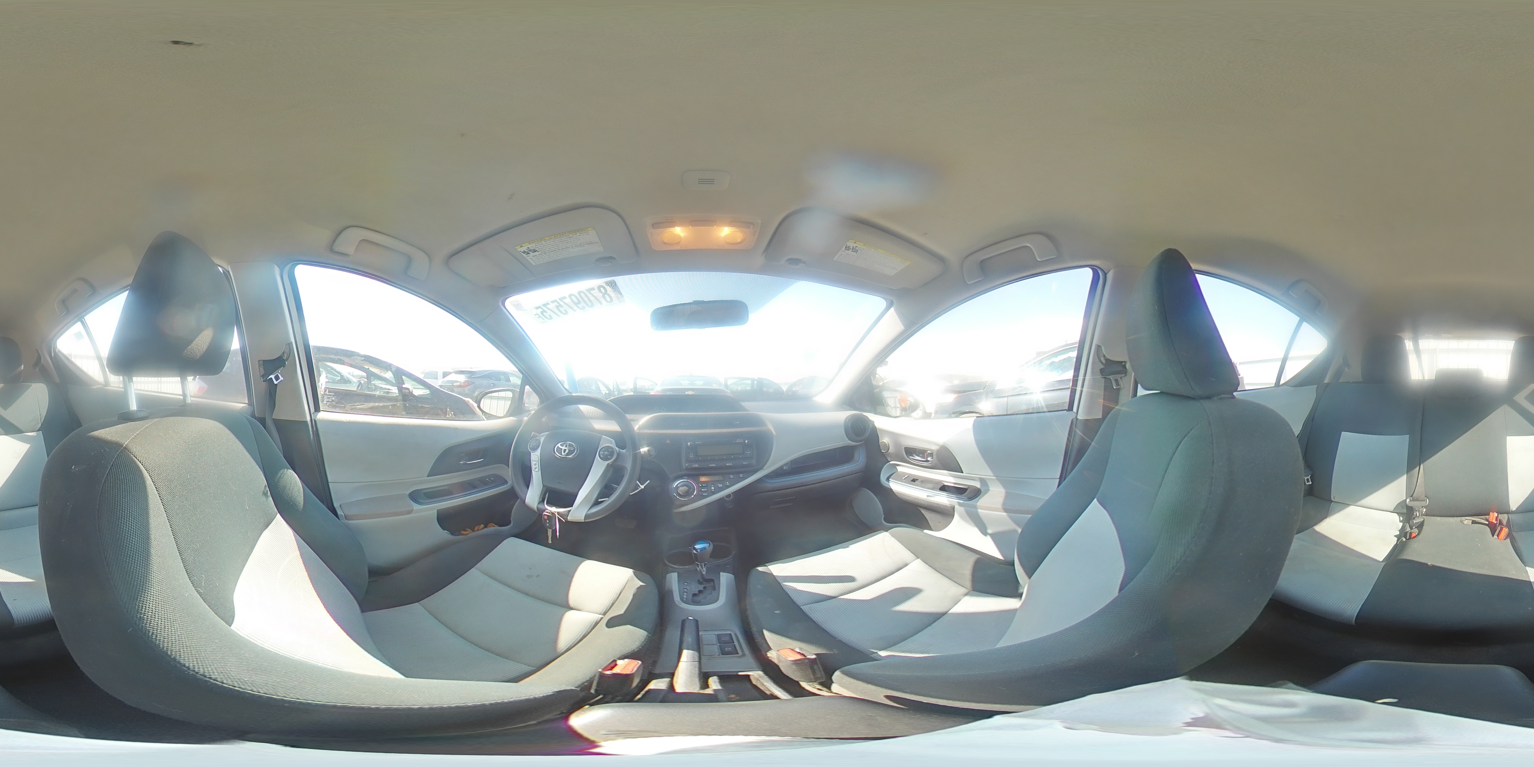 2012 Toyota Prius C VIN: JTDKDTB39C1508763 Lot: 87097575