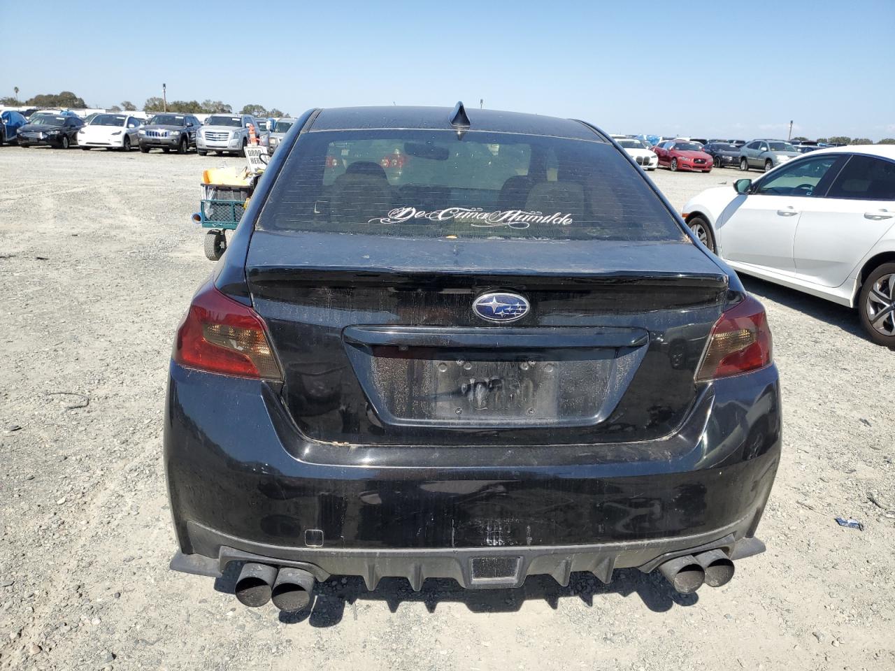2018 Subaru Wrx VIN: JF1VA1A65J9815874 Lot: 85794725