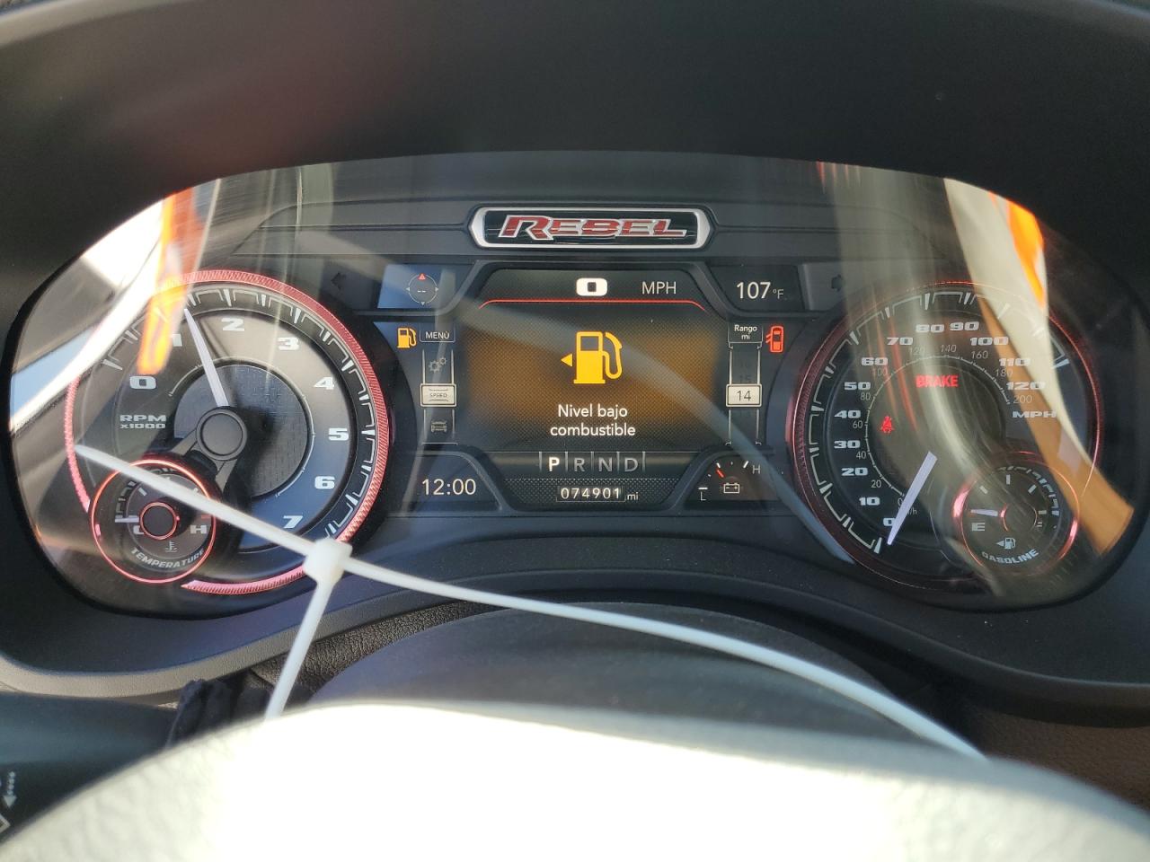 2020 Ram 1500 Rebel VIN: 1C6RRELTXLN267046 Lot: 82404935