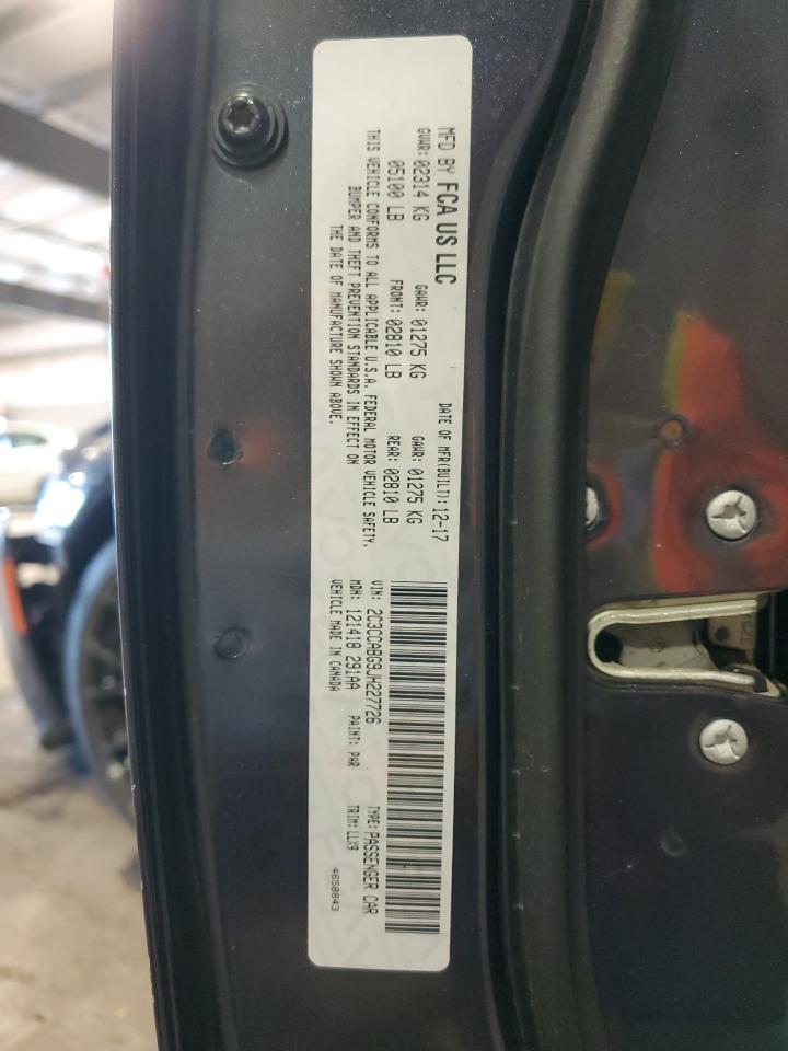 2018 Chrysler 300 S VIN: 2C3CCABG9JH227726 Lot: 84711535