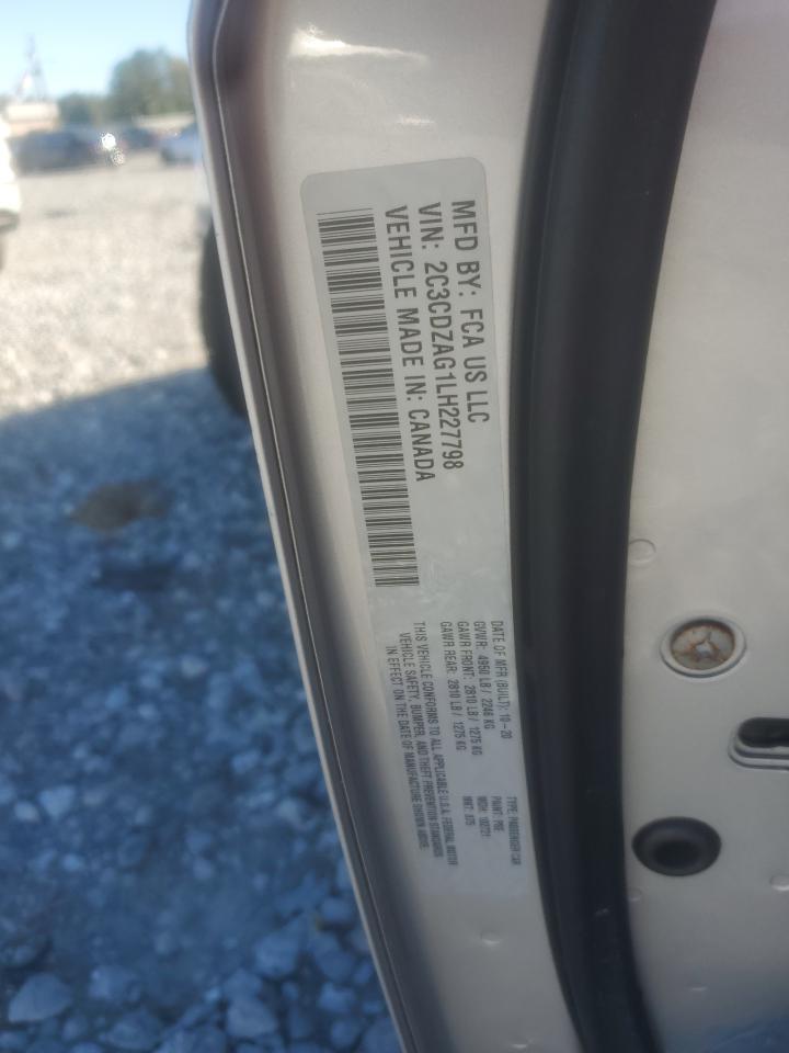 2020 Dodge Challenger Sxt VIN: 2C3CDZAG1LH227798 Lot: 87420785