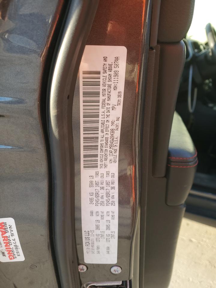 2016 Jeep Cherokee Trailhawk VIN: 1C4PJMBS4GW204308 Lot: 82521775