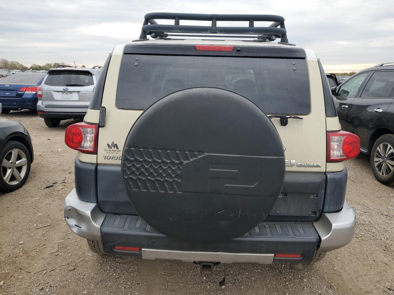 2008 Toyota Fj Cruiser VIN: JTEZU11F78K007995 Lot: 82435695