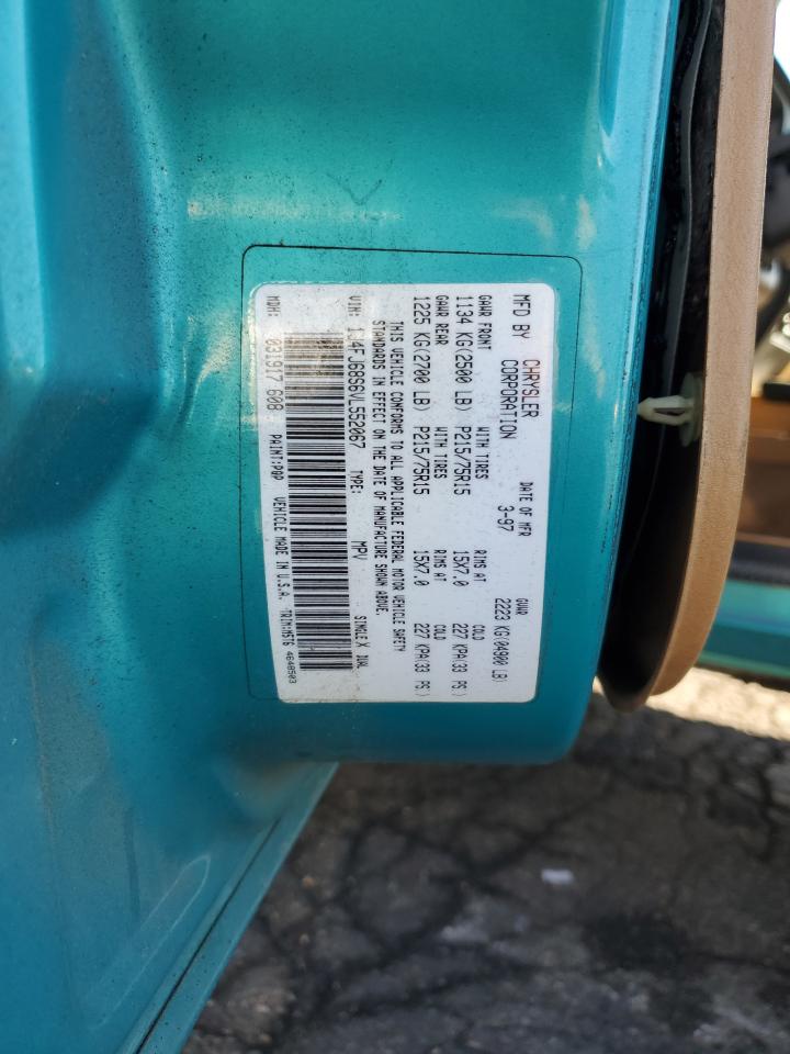 1997 Jeep Cherokee Sport VIN: 1J4FJ68S6VL552067 Lot: 91106475