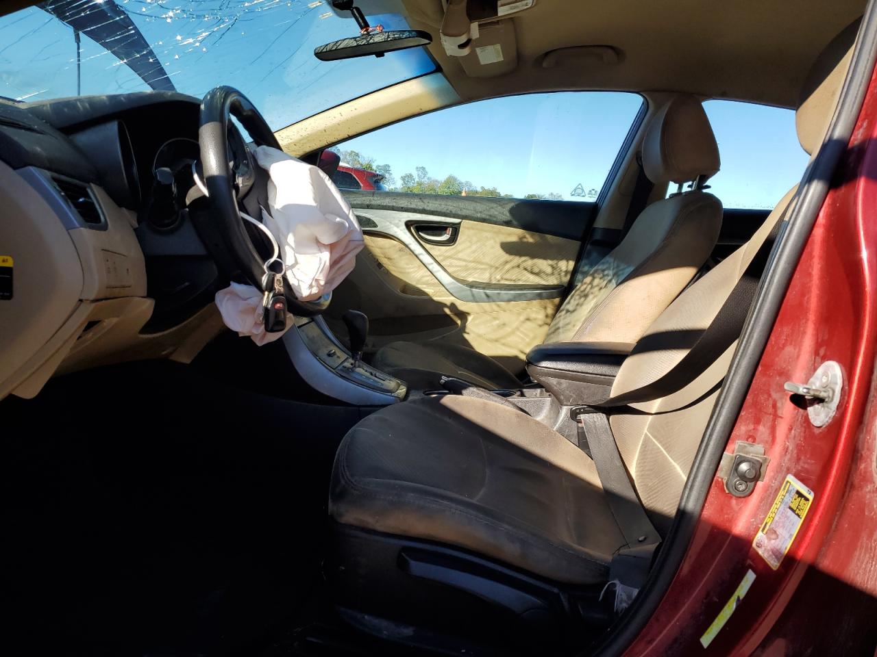2013 Hyundai Elantra Gls VIN: 5NPDH4AEXDH385040 Lot: 82310915