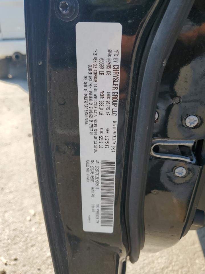 2014 Chrysler 300C VIN: 2C3CCAKG8EH260416 Lot: 86709465