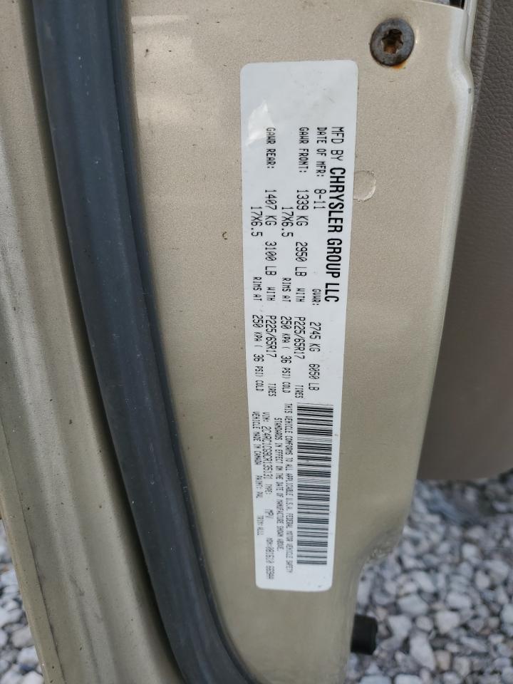 2012 Chrysler Town & Country Touring L VIN: 2C4RC1CG9CR135131 Lot: 81941525