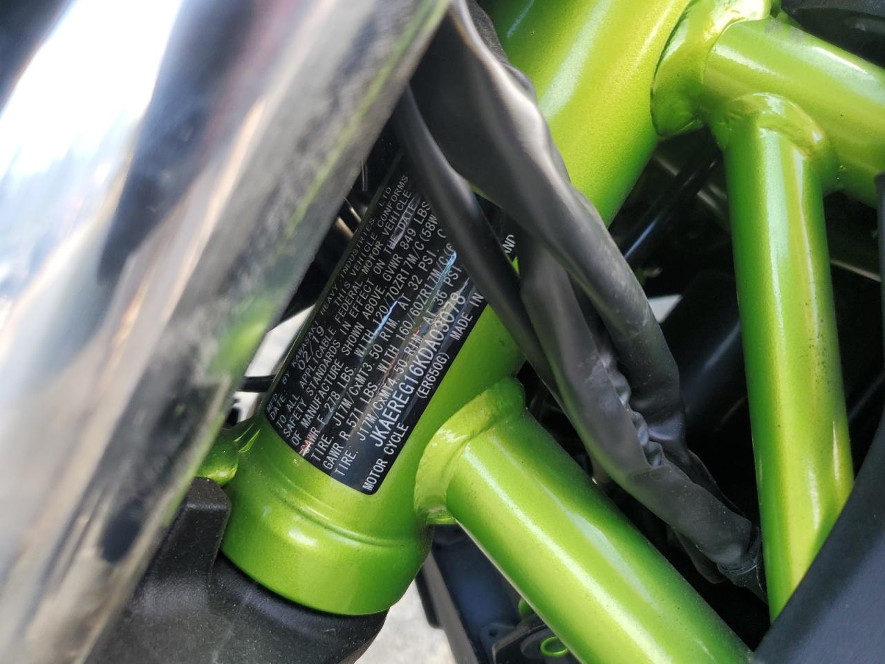 2019 Kawasaki Er650 G VIN: JKAEREG16KDA03078 Lot: 81912595