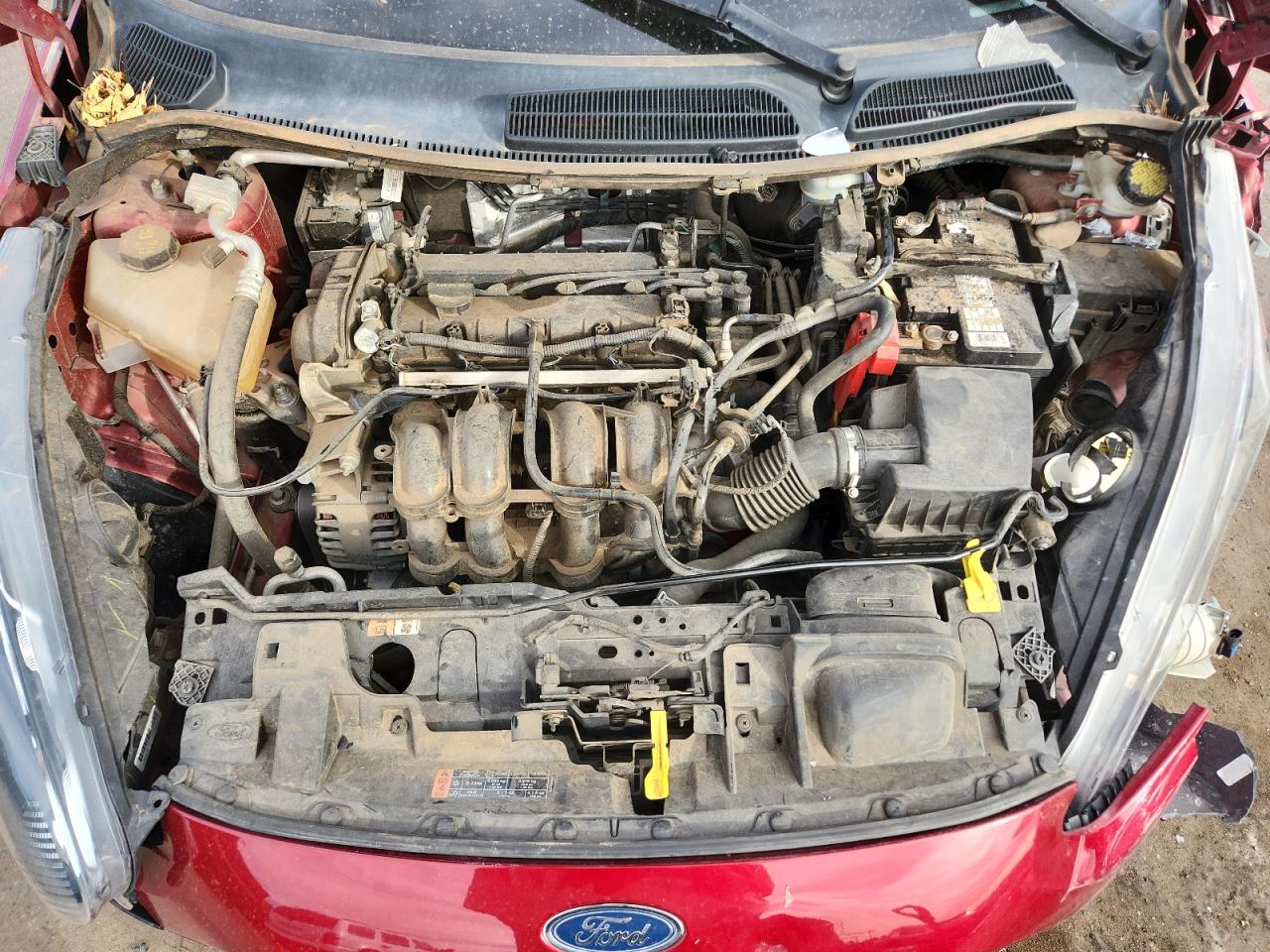 2016 Ford Fiesta Se VIN: 3FADP4BJ6GM118349 Lot: 89920755