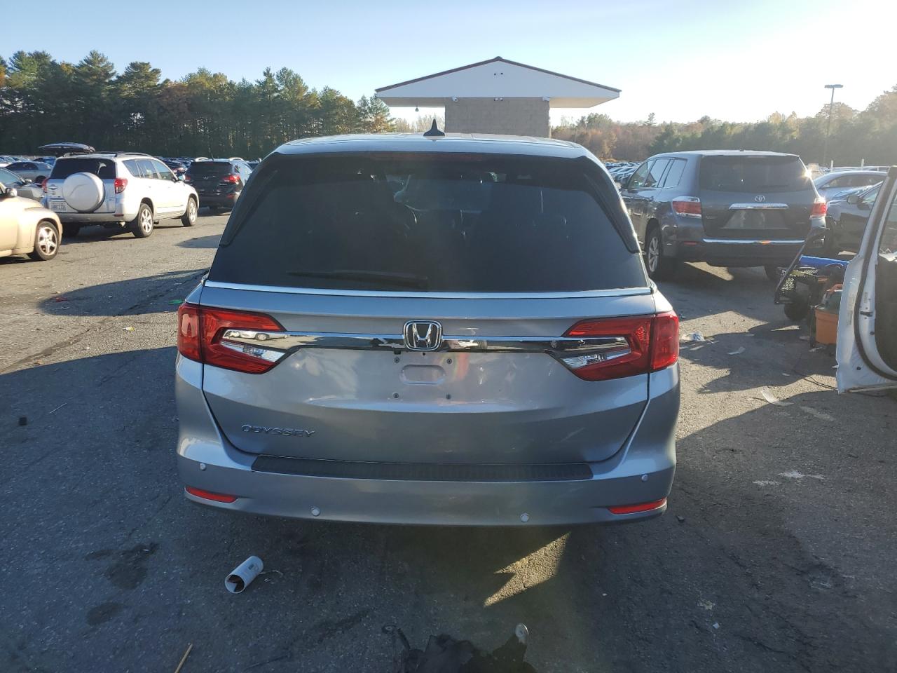 2018 Honda Odyssey Exl VIN: 5FNRL6H71JB033479 Lot: 86985865