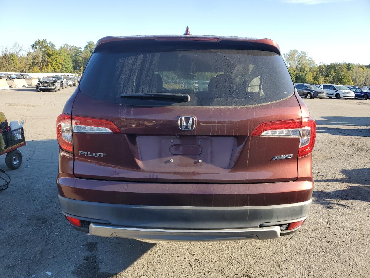 2020 Honda Pilot Ex VIN: 5FNYF6H35LB002707 Lot: 81928515