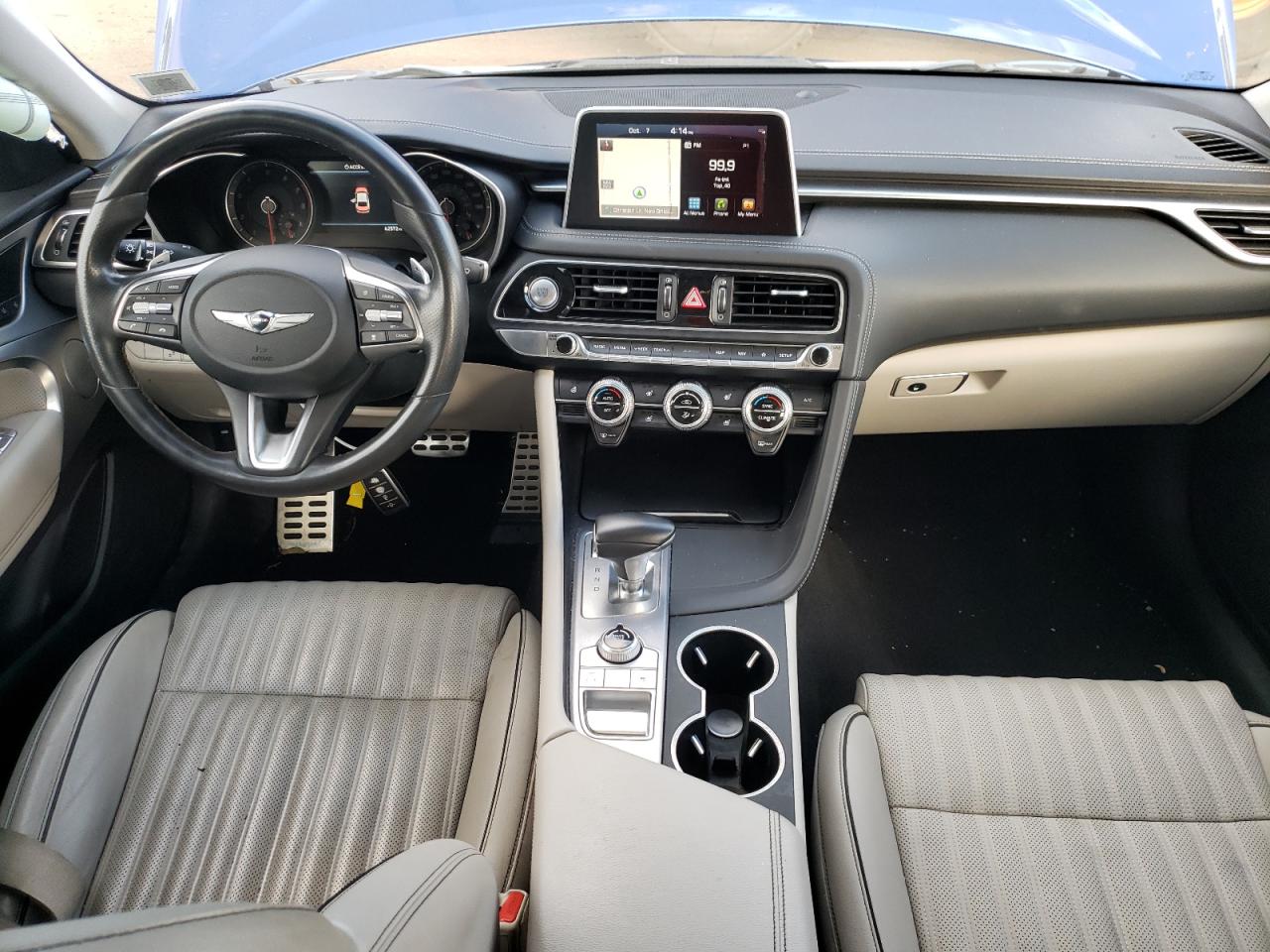 2020 Genesis G70 Elite VIN: KMTG74LE9LU051486 Lot: 82256145