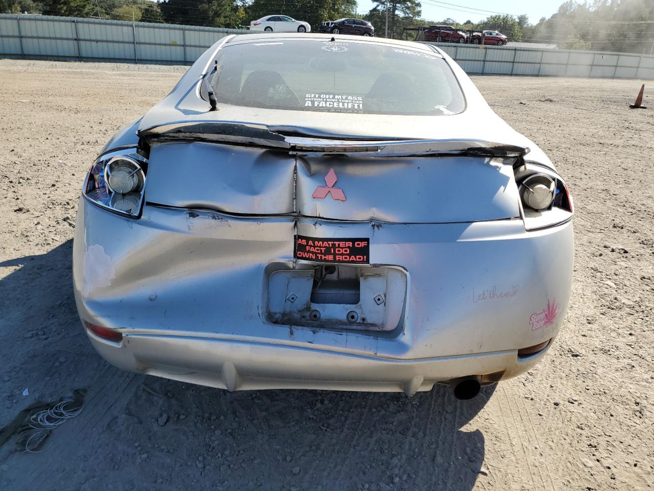 2007 Mitsubishi Eclipse Gs VIN: 4A3AK24F97E001926 Lot: 85923485