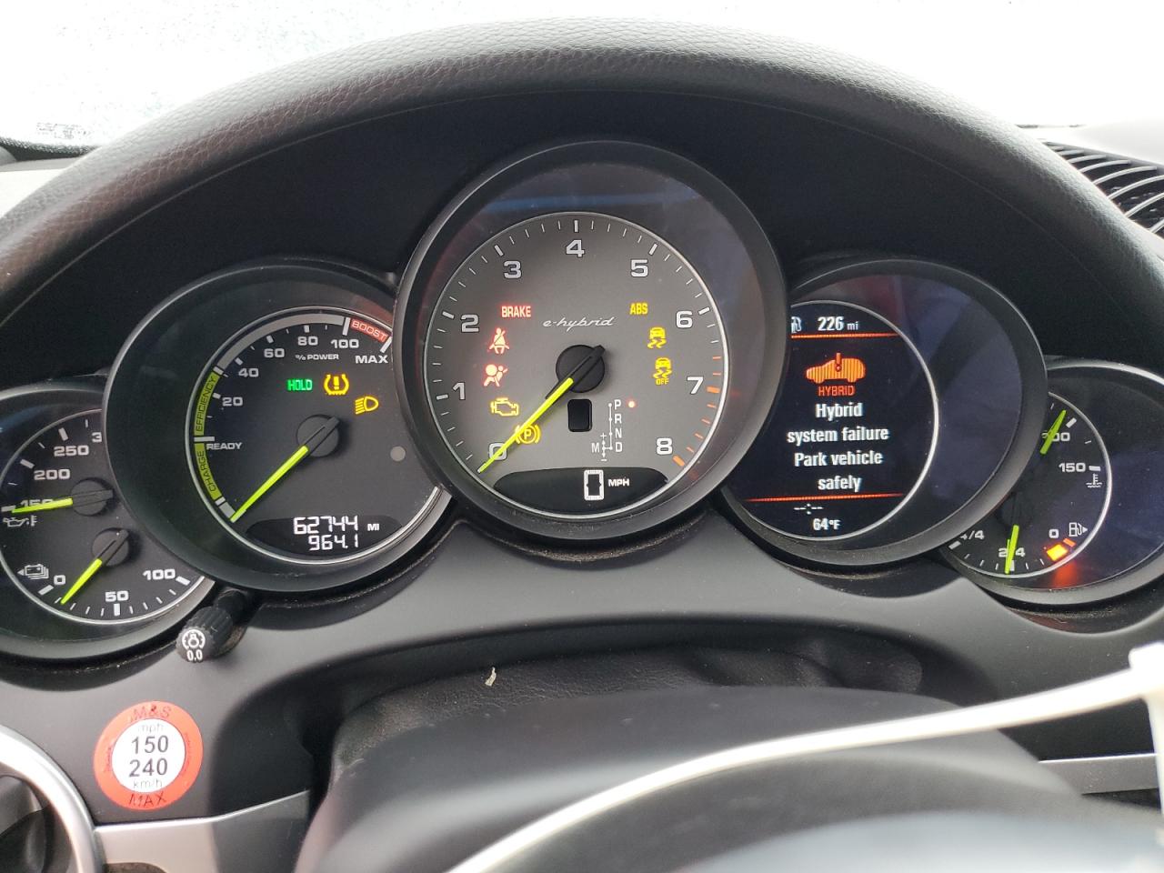 2016 Porsche Cayenne Se Hybrid VIN: WP1AE2A2XGLA62790 Lot: 85925245