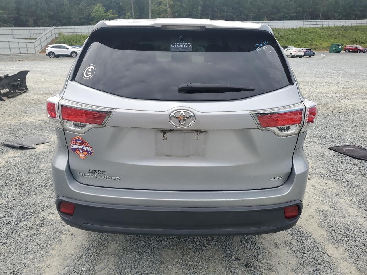 2016 Toyota Highlander Le VIN: 5TDBKRFH9GS299578 Lot: 84879105