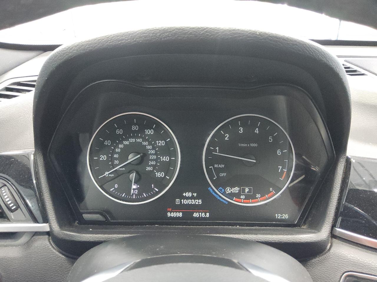 2017 BMW X1 Sdrive28I VIN: WBXHU7C38H5H36579 Lot: 85139185