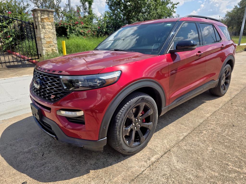  FORD EXPLORER 2022 Czerwony