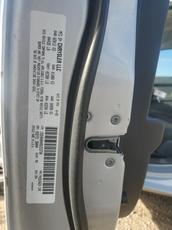 2009 Dodge Caliber Sxt VIN: 1B3HB48A09D233790 Lot: 85894855