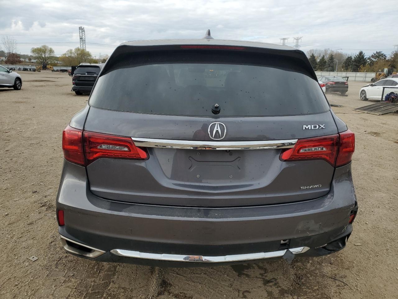 2017 Acura Mdx Technology VIN: 5J8YD4H58HL000970 Lot: 91072935