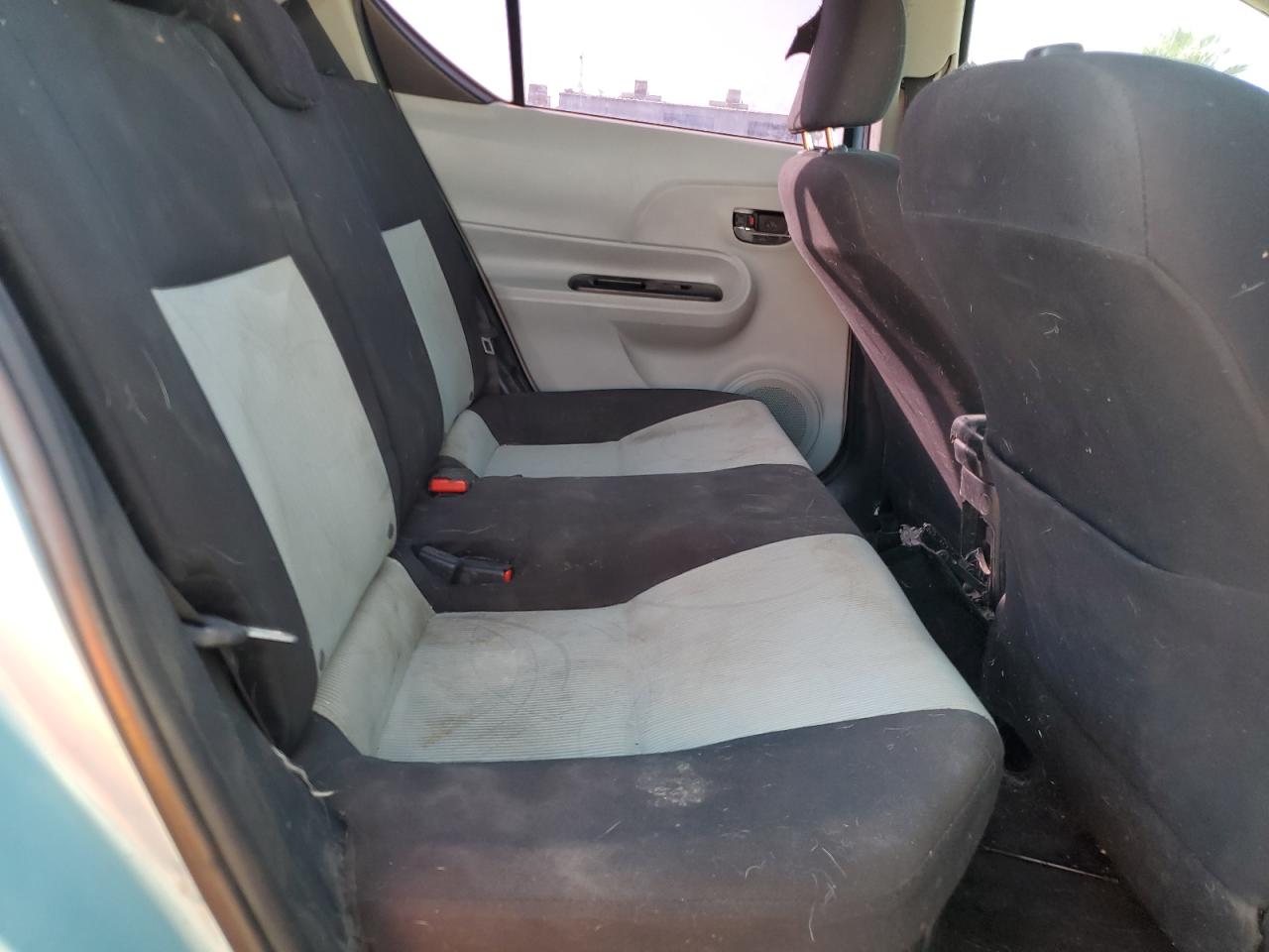 2013 Toyota Prius C VIN: JTDKDTB36D1051959 Lot: 85882215