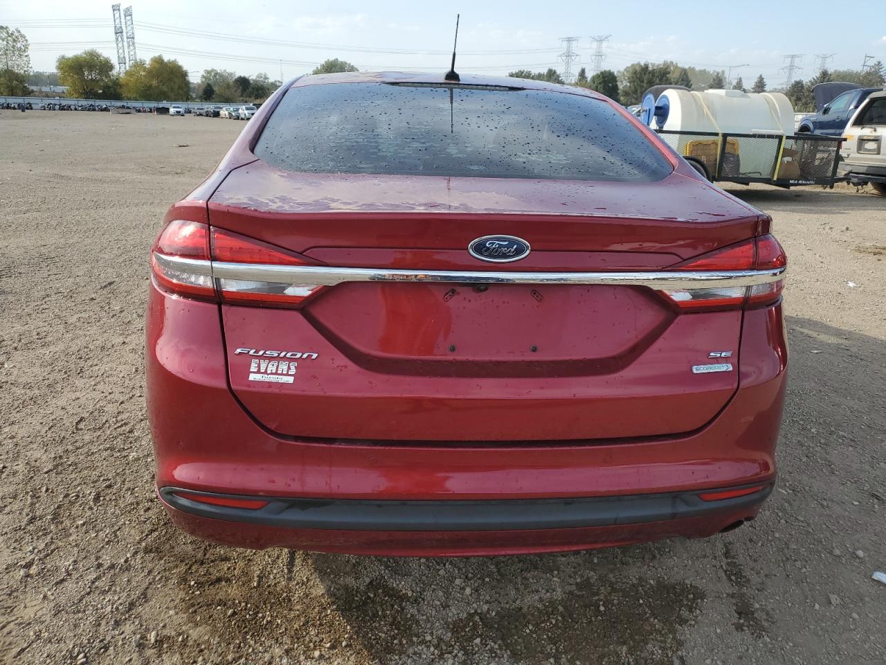 2018 Ford Fusion Se VIN: 3FA6P0HD0JR217570 Lot: 84754465