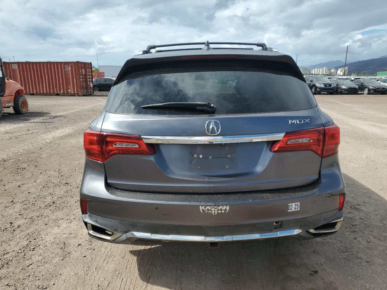 2017 Acura Mdx Technology VIN: 5FRYD3H57HB001201 Lot: 89439625