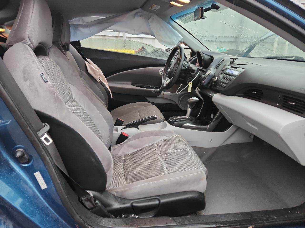 2012 Honda Cr-Z Ex VIN: JHMZF1D63CS001676 Lot: 87437315