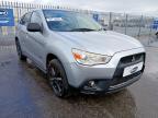 2012 MITSUBISHI ASX 1.8 BLACK CLEARTEC 5DR for sale at Copart CHESTER