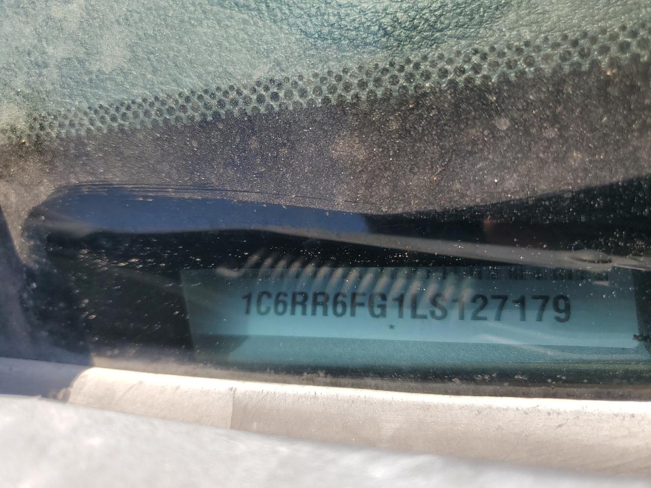 2020 Ram 1500 Classic Tradesman VIN: 1C6RR6FG1LS127179 Lot: 81969225