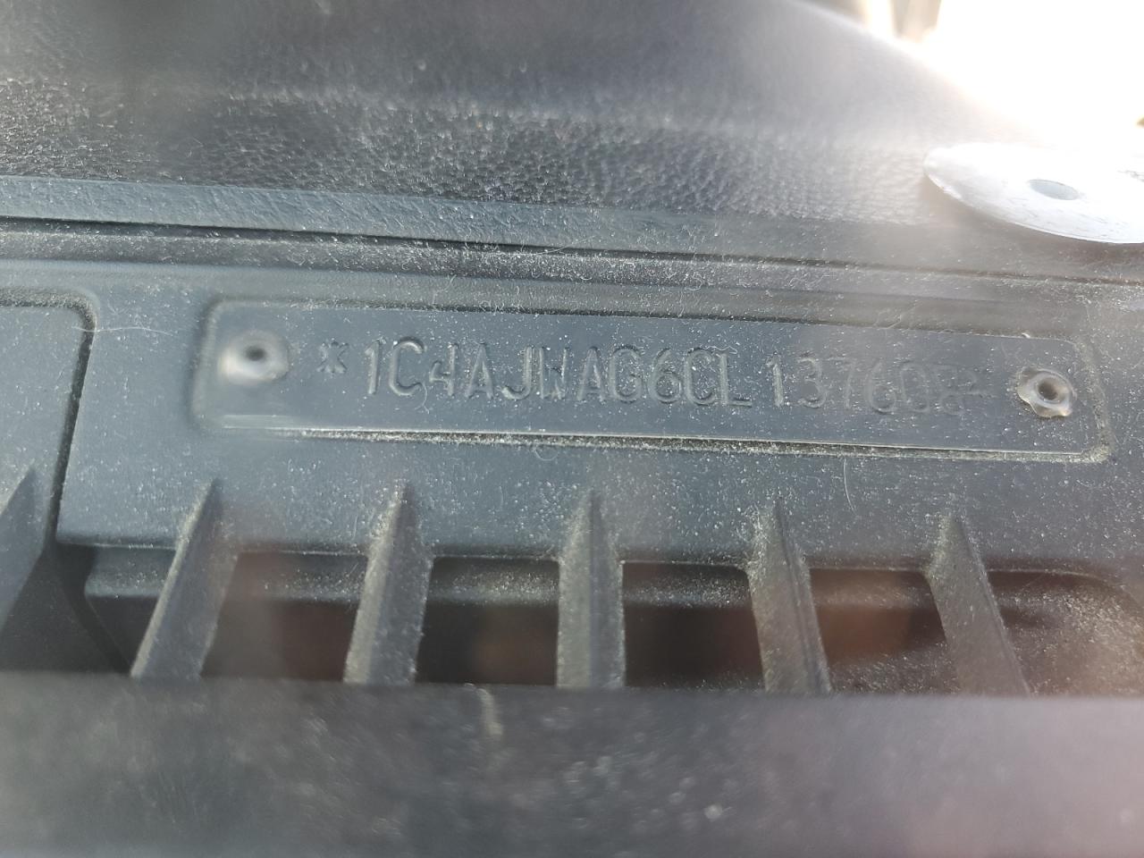 2012 Jeep Wrangler Sport VIN: 1C4AJWAG6CL137608 Lot: 86428595