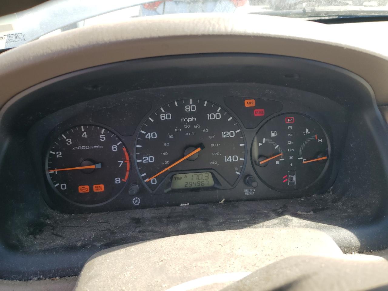 1998 Honda Accord Ex VIN: 1HGCG5659WA122384 Lot: 84902915